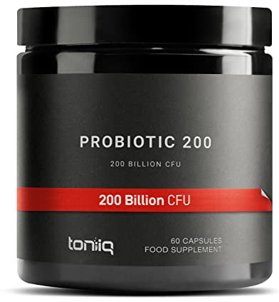 200+ Billion CFU Probiotic Supplement with 30 Verified Third-Party Tested Strains - Extended-Release Capsules with Prebiotic Blend - Fully Shelf-Stable Probiotics Formula by Toniiq