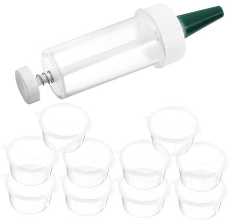 FUNOMOCYA Kunststoffsämaschine Gartenzubehör Sämaschine Für Zuhause Manuelle Sämaschine Mit Spender Für Kleine Pflanzen Gartensämaschine Spender