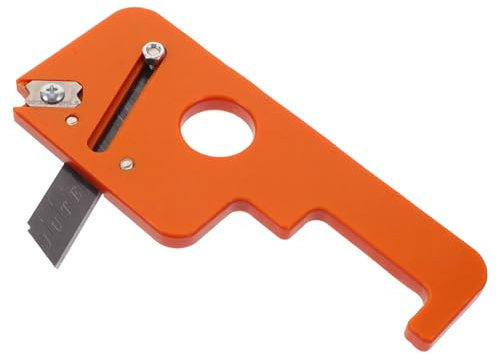 NUOBESTY Pialla Manuale per Falegnameria Strumento per Rifilatura e Trimming Pialla per Lavorazione Del Utensile Robusto Bordi e Chamfering