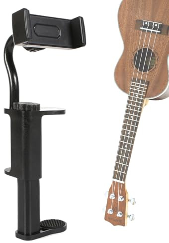 keloppasit Gitarrkamerafäste | Tillbehör för gitarrer – smartphone-klämma för strömning avslappnande resor träning läsa videosamtal
