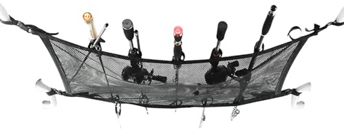 Support de canne à pêche de voiture - Support réglable pour le transport en voiture - Pour le montage sur le toit des camions, voitures particulières, berlines, camionnettes et autres véhicules