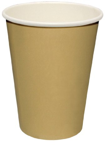 Fiesta Recyclable Hot Cups Single Wall Kraft - 340ml (12oz) (Box 1000)