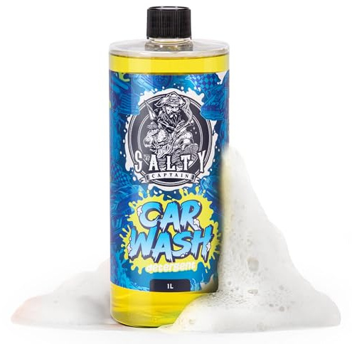 Salty Captain Car Wash Soap 33.8oz – High-Foaming Car Shampoo