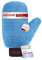 ALCLEAR 950013b Mikrofaser Auto Felgenhandschuh, 26×12 cm Handschuh zur Felgenreinigung, saugstark, kratzfrei, für Alufelgen, Radkappen, Speichen Kfz Handwäsche & Pflege- Deutsche Qualitätsmarke
