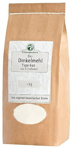 Chiemgaukorn Bio dinkelmjöl typ 630 1 kg, urdinkel