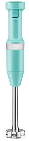 KitchenAid Variable Speed Corded Hand Blender KHBV53, Aqua Sky