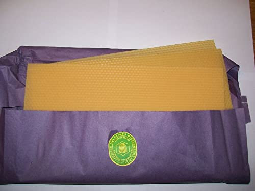 Generisch 5Kg (a 31,92€) Bienenwachsplatten Bremer Maß DNM 34,5x19,5 cm Imker Imkerei Bienen Mittelwände