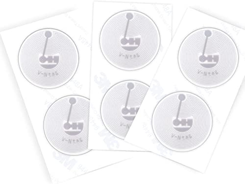 10Pcs NFC Sticker NFC Tags Anti-Metal Auf Metall Tag,NTAG215 NFC Sticker,504 Byte Speicher - kompatibel mit iPhone Kurzbefehle iOS App Homekit | Android Smartphone Apps