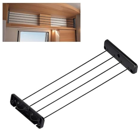 Camper Cabinet Cargo Net for Campervans,Adjustable Elastic Campervan Storage Nets to Keep Luggage Secure and Prevent Falling,Motorhome Caravan Storage Solutions Van Accessories