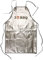 FuegoNet 231457 - Grembiule per proteggere dagli schizzi, 60 x 90 cm, Argento