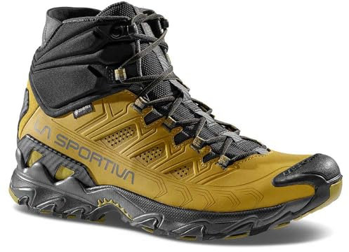 LA SPORTIVA Herren Ultra Raptor II Mid Leather GTX Schuhe, Savana-Alpine, EU 45