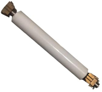 CasdsDtub Rouleau adhésif avec Arbre G79815M, Compatible avec ZM400, 200dpi, 300dpi, pour imprimante de Codes-Barres, bâton de Papier de Presse
