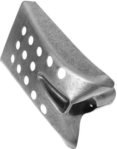 Toyvian Pala para Tamizar Metal y Barro de 24X15Cm Agujeros en Acero Resistente para Drenajes y Pozos de Aguas Residuales