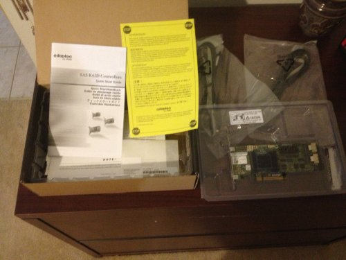 Adaptec Raid 6805 Kit contrôleur Raid PCI Express x8 6 Gbit/s
