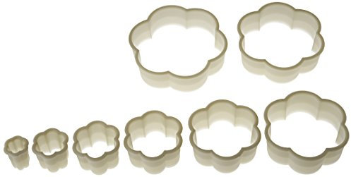 Silikomart Set de Cortapastas con Forma de Flor