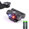 NEXTORCH UL12 - LED- Cliplampe mit Warnlicht blau/rot und weißem Licht für Kappen, Molle, Rucksäcke, Koppel, Gürtel