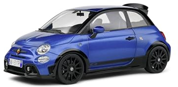 Solido 1:18 Modellauto - FIAT 695 Abarth 2022 Blau Hochleistungs-Sammlerstück