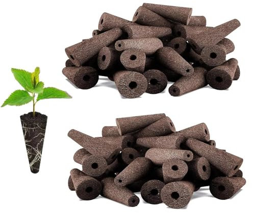 Changyeah Esponjas de crecimiento, 50 unidades de repuesto para sistemas hidropónicos, compatibles con sistema hidropónico para interiores