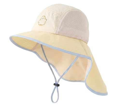 RoxNvm Gorro Filtro UV Bebe, Sombrero Niño, Sombrero Bebe UPF 50
