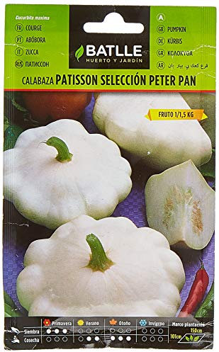 Semillas Batlle Calabaza Pastisson B. PETER PAN