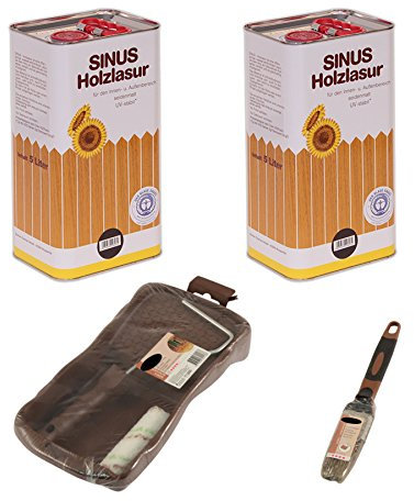 Profi Holzlasur SET Kiefer Holzschutz Holzschutzlasur Holz Lasur Innen&Außen
