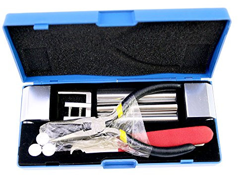 TPM Go Professionelles 12-in-1 HUK Schloss-Demontagewerkzeug, Schlosser-Werkzeuge, Entfernen von Schlössern, Reparaturwerkzeug, Pick-Set, Schlosser-Kit