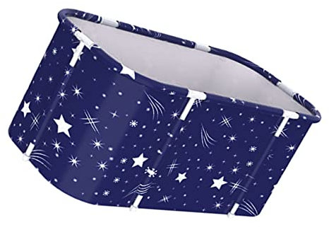 FOMIYES Tragbares Faltbares Badewannen-Set Aufblasbare Babybadewanne für Erwachsene Kompakt Leicht Zu Tragen