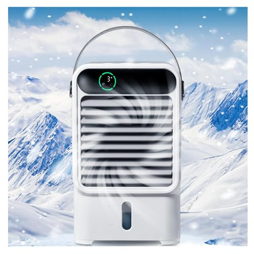 Mini Aircon Regolabile 3 in 1 Condizionatore Portatile Cubo Silenzioso Durevole Ventilatore Raffreddatore D'Aria Per Casa,Lavoro,Ufficio
