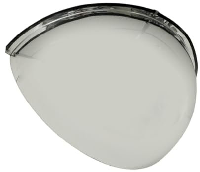 harayaa Half Dome Convex Mirror for Enhanced Visibility in Garages and Offices