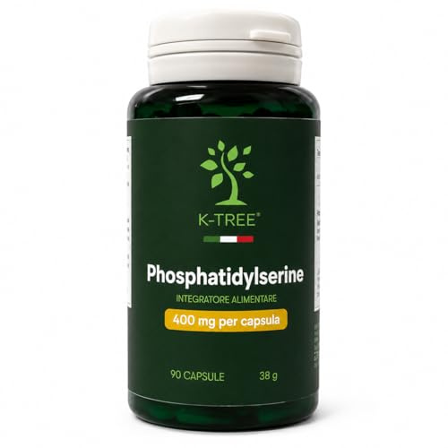 Fosfatidilserina 400 mg – 90 Capsule (3 Mesi) | Memoria, Focus e Concentrazione | Made in Italy