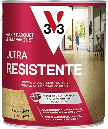 V33 BARNIZ PARQUET ULTRA RESISTENTE MATE INCOLORO 2,5L