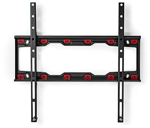 Nedis Fast TV-väggfäste – 23–55 tum – 35 kg – 28 mm – TV-fäste – VESA – stål – svart