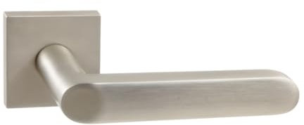 DOMINO DENVER-QR SN - Juego de manillas para puertas de habitación (sin roseta)