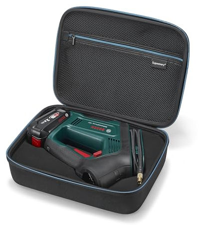 Supremery Tasche kompatibel mit Bosch elektrische Luftpumpe Luftkompressor UniversalPump 18V Case Zubehör kompakte Tragetasche