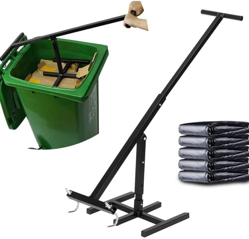 Manuell skräpkompaktor, Squash it Wastemat sopkomprimator, avfallshanterare, avfallshanterare, avfallshanterare, bärbar sopkomprimator för kök