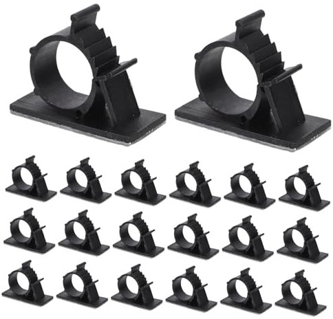 50Pezzi Adesivo per Tubo e Fissaggio Versatile per Tubo e Elettrici Design per Uso Domestico e Veicolare