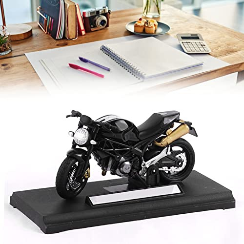 Juguete de Motocicleta Extraíble, Diseño Que Absorbe los Golpes, Modelo de Aleación para Niños, Negro, como Coleccionista de Regalos