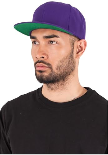 Flexfit Kinder Classic Snapback Mütze, Purple, Einheitsgröße