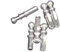 Pack 12 Pfeifenfilter, Aluminium