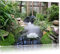 Pixxprint Zen Garten Japan, Größe: 100x70cm, Leinwandbild, fertig gespannt, Wandbild, Dekoration, Kunstdruck, kein Poster