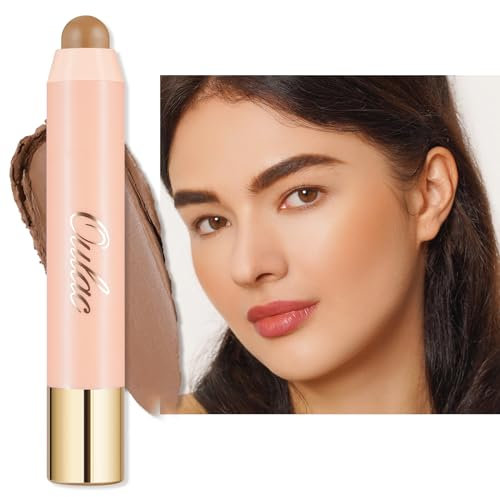 Oulac Contouring Stick - Mehrzweck Konturenstift-Makeup, Angereichert mit Nährenden Inhaltsstoffen, Kein Verkleben oder Ziehen, Mattes Finish, Vegan, C2 Toffee