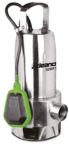 Cleancraft 7520205 - Pompa sommergibile SDWP 10020 per acqua sporca, profondità di immersione massima 7 metri, potenza 1000 W