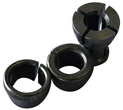 KATSU Spannzangen Adapter Spannzangenfutter 6mm 8mm 10mm 3 Stück Holzfräser Trimmer Router Spannzange Fräser Chuck Collet Geradschleifer