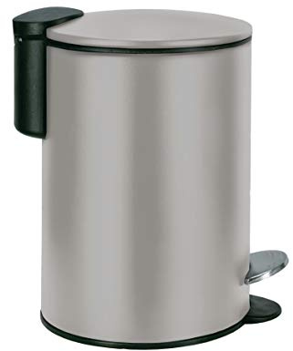 Kleine Wolke Kosmetikeimer Silence, Edelstahl, Platin, 3 Liter