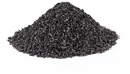 TM Aquatix Aquarium Sand Fish Tank Gravel Natural Decoration Substrate (50g Sample, Black 1-3mm)