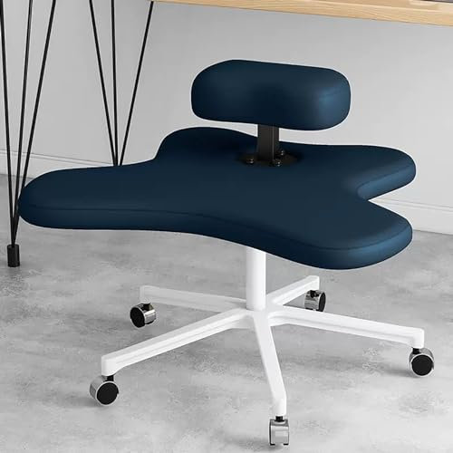 Ergonomischer Kniestuhl für Büro oder Zuhause - Höhenverstellbar, Haltungskorrektursitz, Cross-Legged Design, Meditationshocker