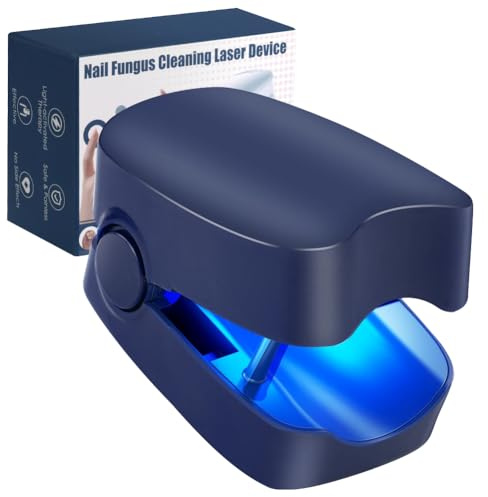 ACWOO Dispositivo Trattamento Laser Micosi Unghie, Dispositivo Antimicotico di Trattamento Portatile, Indolore Dispositivo di Pulizia Delle Dita per Trattamento Funghi Unghie, 7 Minuti al Giorno