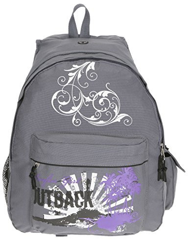 SPEAR Rucksack Mädchen Outback Freizeitrucksack Schulrucksack Daypack Girls 11513 Grau