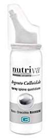 Cabassi Nutriva ARGENTO COLLOIDALE Spray Naso Orecchio bambini 30ml