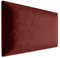 Muralo Samt Wandkissen Stoff Polsterpaneel Schlafzimmer Wohnzimmer Bett Wandpolster Bettkopfteil Lendekissen Modern Luxus Gepolstert Polster Paneel (Weinrot, 60 cm x 40 cm)